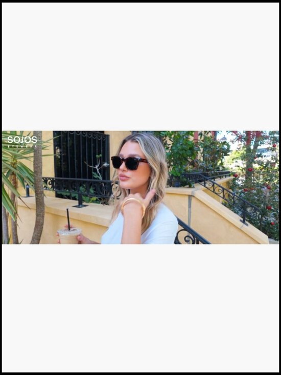 Retro Polarized Square Sunglasses TR90 Frame UV400 Protection main image 7